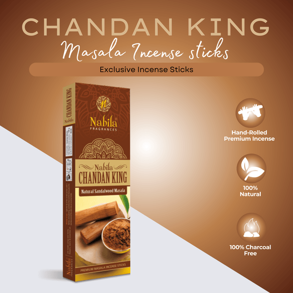Amreeya Nabila Chandan King Masala Sticks - Pack of 2
