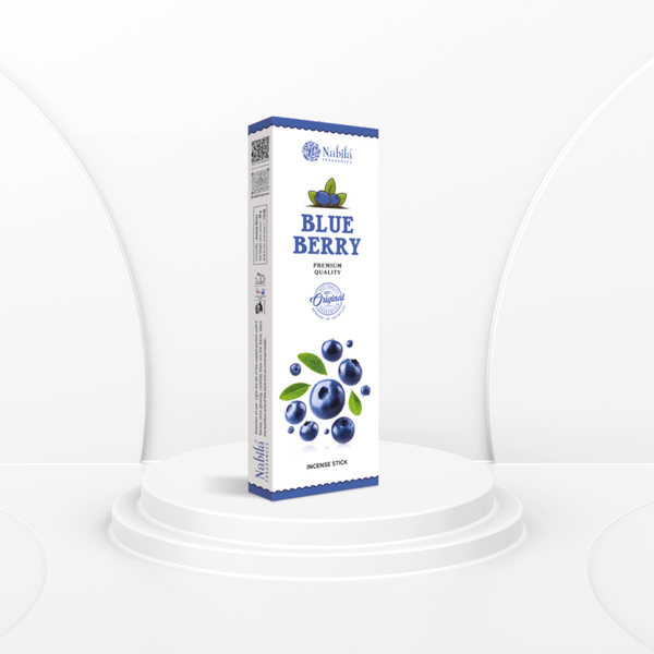 Nabila Blueberry Bliss Fine Fragrance Incense Sticks - 90 Grm