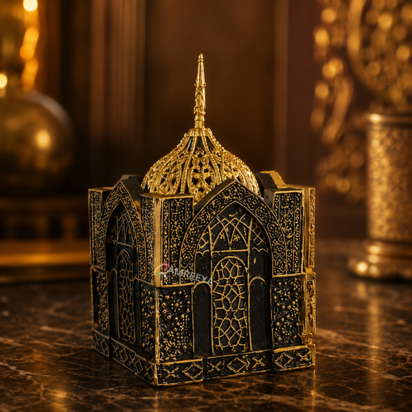 Imported Luxury Premium Ceramic Palace Bakhoor Burner – Premium Arabic Incense Burner | Decorative Oud Burner for Home, Office & Gifting