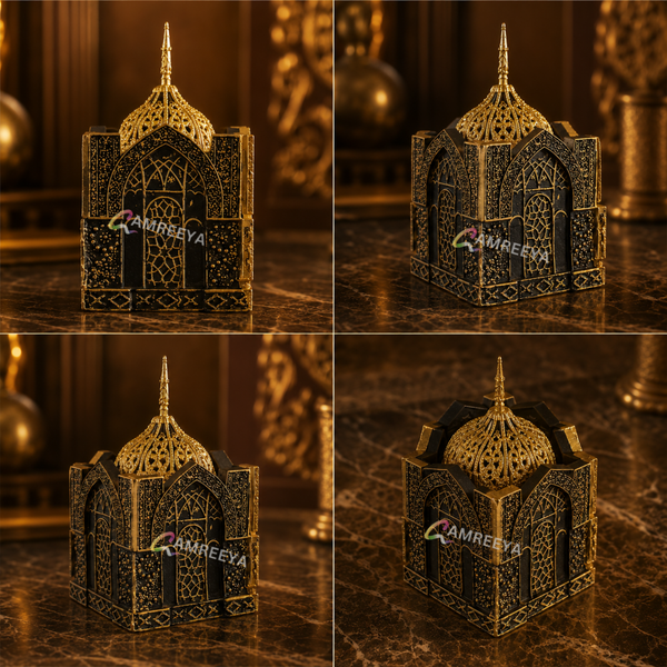 Imported Luxury Premium Ceramic Palace Bakhoor Burner – Premium Arabic Incense Burner | Decorative Oud Burner for Home, Office & Gifting