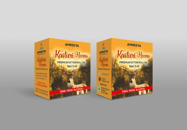 Amreeya Kasturi Heena Attar - 6ml.