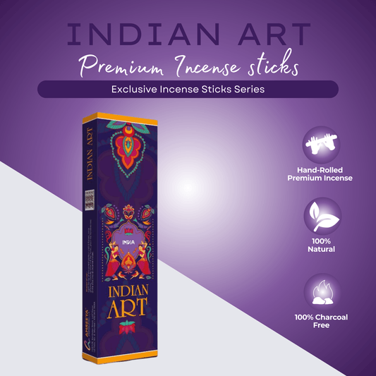 Amreeya Indian Art Premium Exclusive Incense Sticks – 50g
