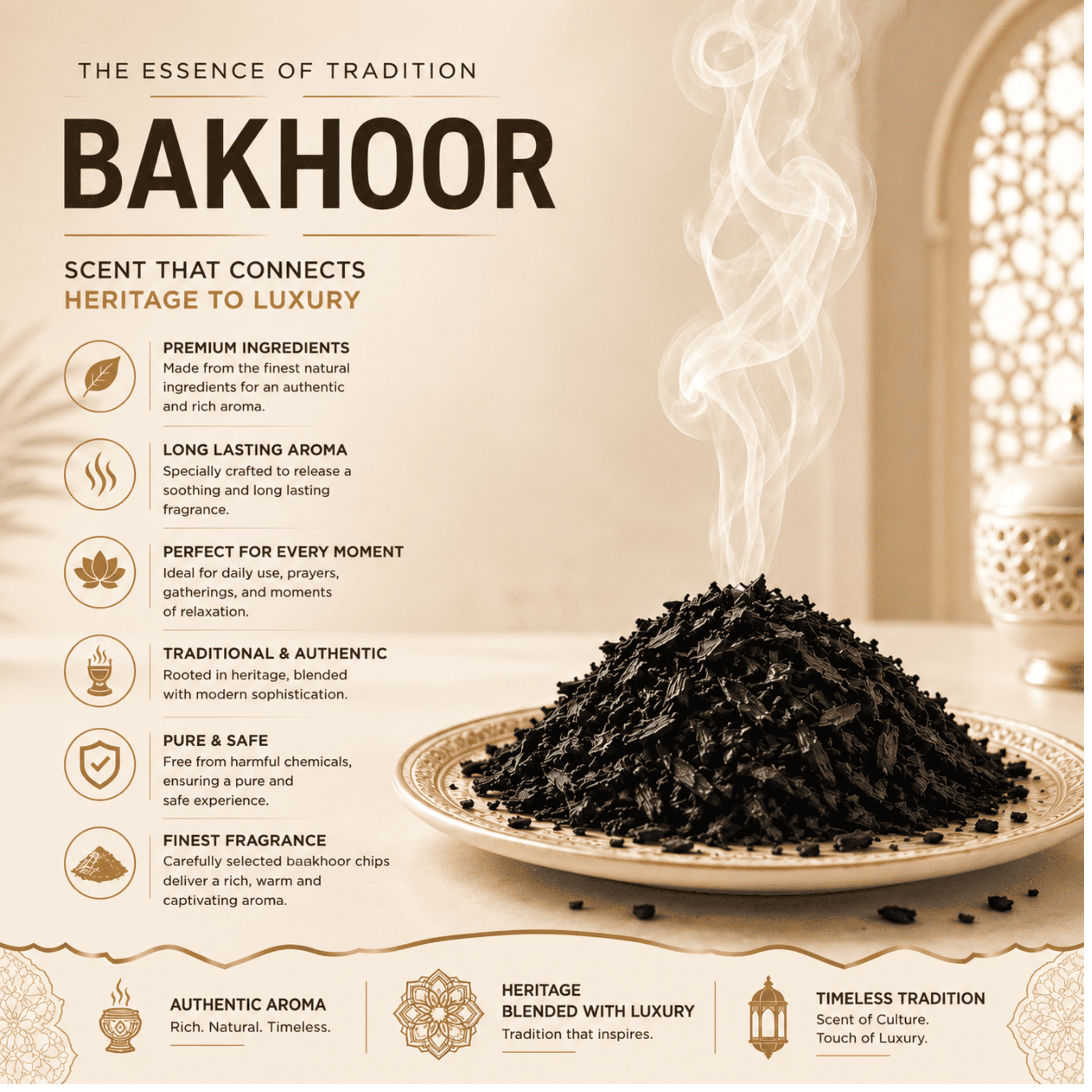 Amreeya Bakhoor Al Faraz Premium Bakhoor Chips  Luxury Arabian Fragrance, Handcrafted Oriental Bakhoor, 40g Pack