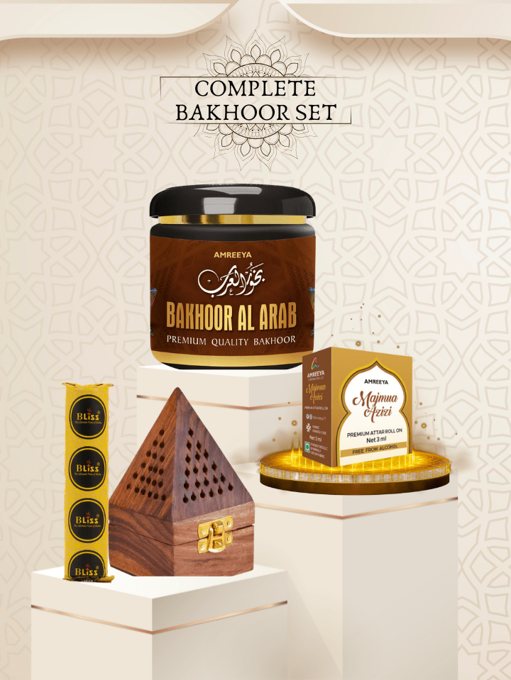 Amreeya’s Premium Bakhoor Experience Set - Aromatic Bliss.