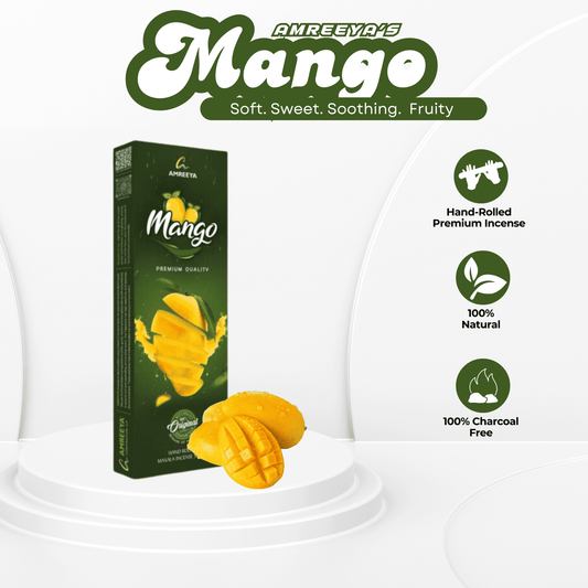 Amreeya Mango Premium Incense Sticks - 90 Grm