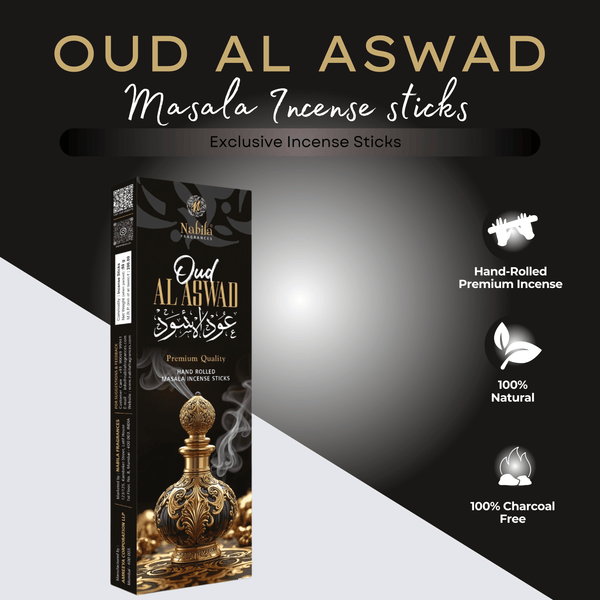 Amreeya Exclusive Series – Oud Al Aswad by Nabila Fragrance - Pack of 2