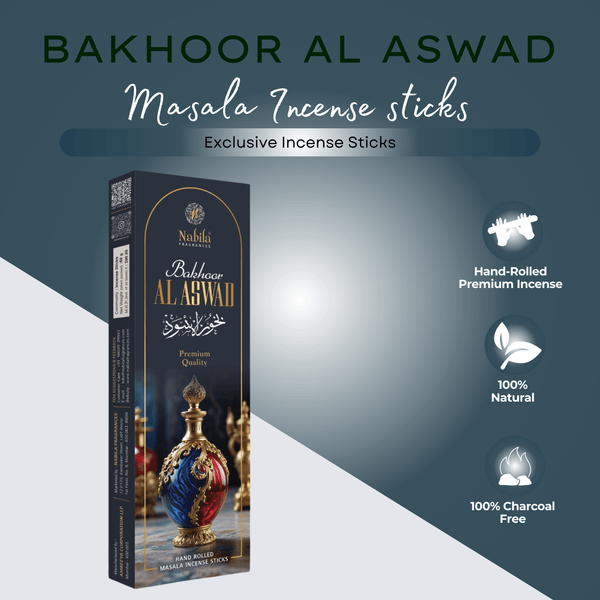 Amreeya Exclusive Series – Bakhoor Al Aswad by Nabila Fragrance - Pack of 2