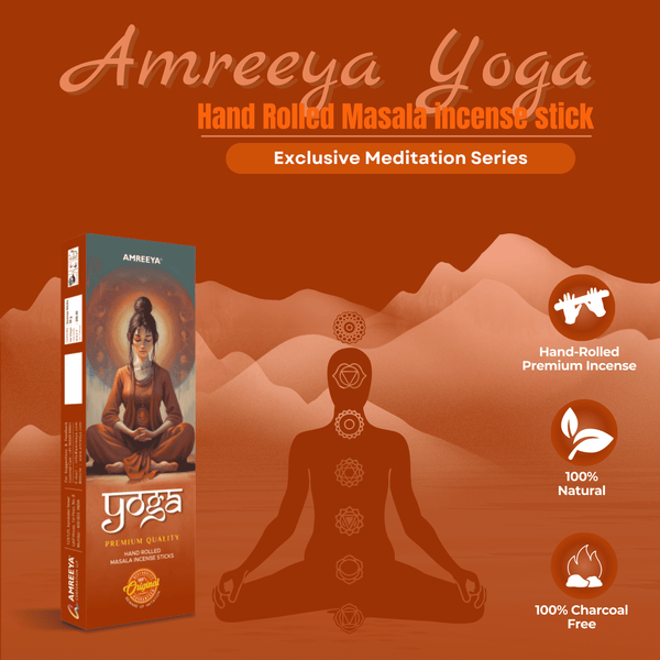 Amreeya Yoga Harmony Masala Incense Sticks - Pack of 2
