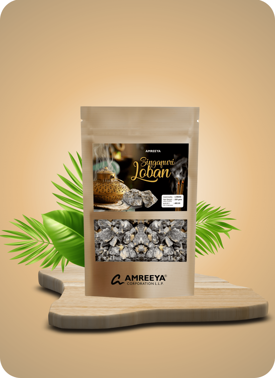 Amreeya Elan Gift Set Pack of 4 | Premium Bakhoor, Loban, Oudh, and Sandalwood Incense Sticks for Festive Rituals