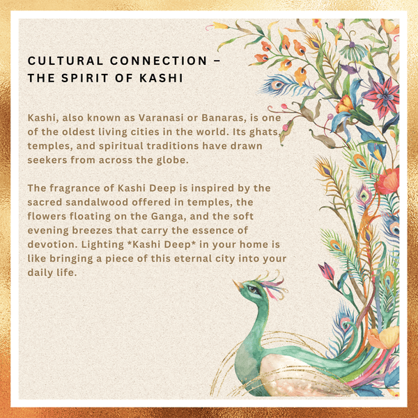 Amreeya Heritage Aura Collection -Kashi Deep Premium Masala Incense Sticks  – Pack of 2