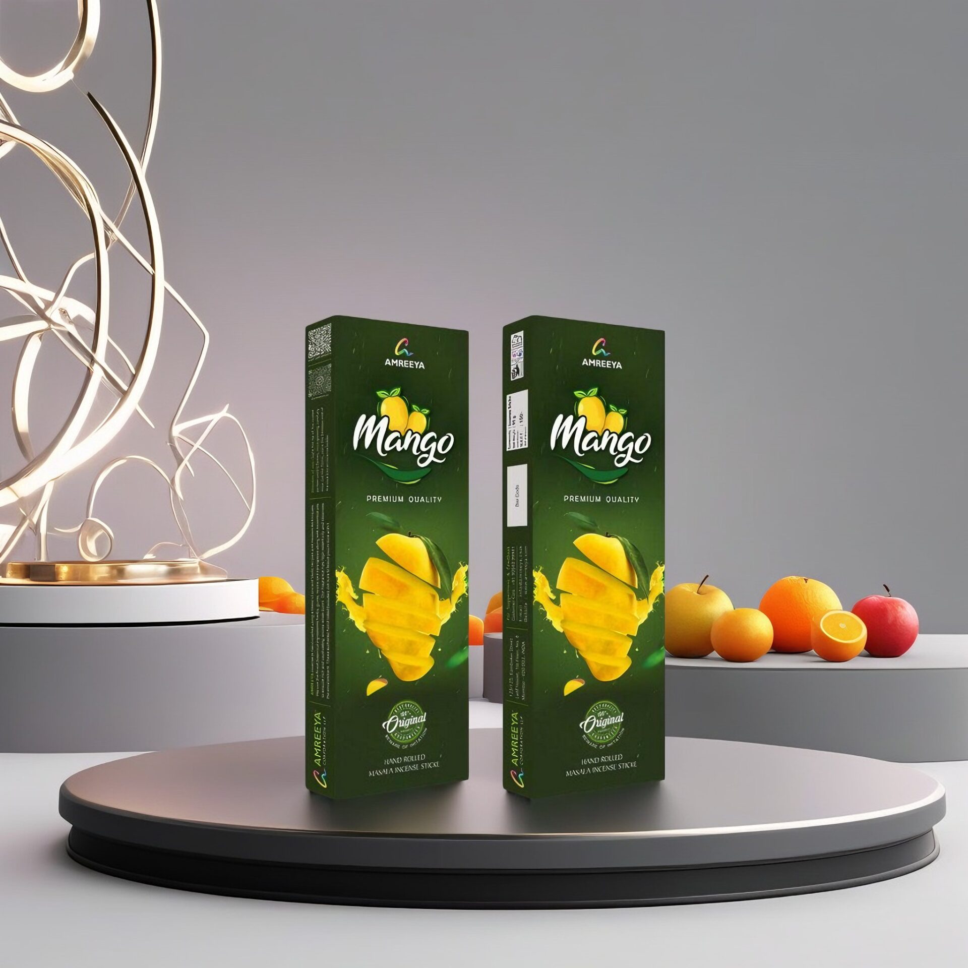 Amreeya Mango Premium Incense Sticks - 90 Grm.