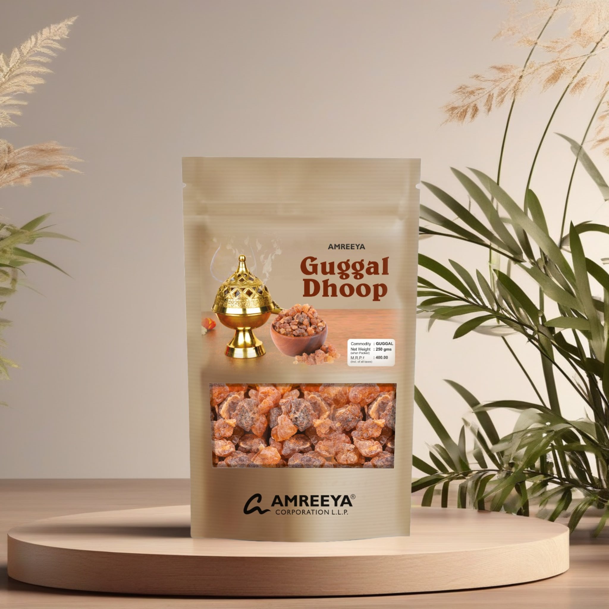 Amreeya Guggal Dhoop 250 gm – Mystical Aromatic Bliss.