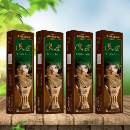 Amreeya Oudh Premium Indian Agarbatti Combo - Pack of 4. Product Code ACL/H005