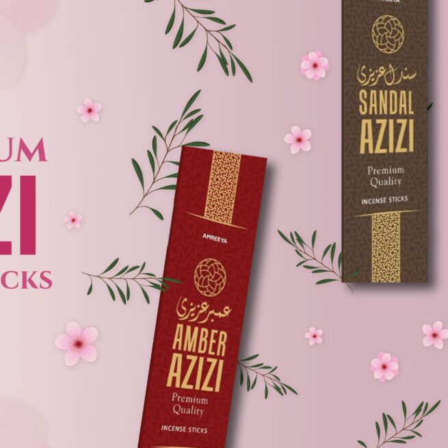 Amreeya Premium Masala Incense Sticks AZIZI Combo - Pack of 3. Product Code ACL/H004