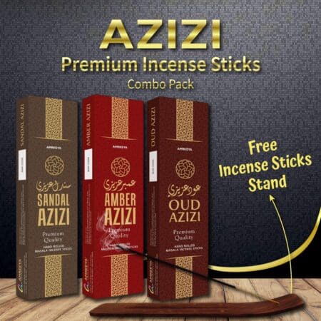 Amreeya Premium Masala Incense Sticks AZIZI Combo - Pack of 3