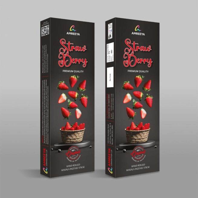 Amreeya Strawberry Premium  Incense Sticks