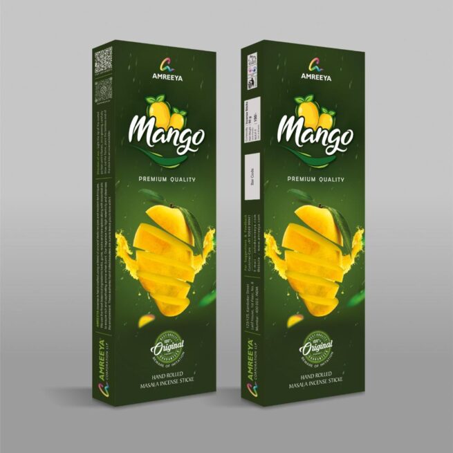 Amreeya Mango Premium Incense Sticks - 90 Grm