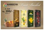 Amreeya Fruit Basket incense sticks Combo - Pack of 4